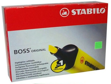STABILO BOSS ORIGINAL ТЕКСТ-ХАЙГЛАЙТЕР, ЗЕЛЕНЫЙ