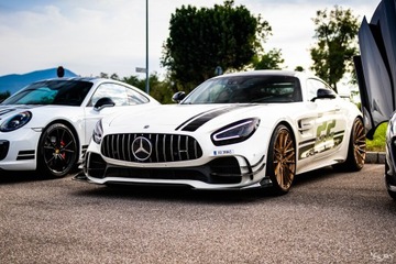 фото thumb №8, Mercedes amg gtr карбон накладка спліттер canardsy