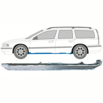 фото thumb №1, Полный порог do volvo s70 v70 2000-2007 / левая