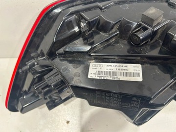 фото thumb №7, Audi a4 b9 рестайлинг универсал 2020-2024 лампа левая задняя левый зад matrix