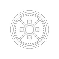 фото thumb №8, Барабан ham. citroen t. c2/c3/ds3 1,1-1,6 02- з подшипник abs db4310mr