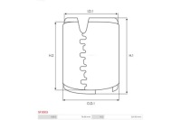 фото thumb №3, Обмотка wzbudzające, стартер as-pl sf3003