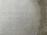 Бампер перед kompletny skoda octavia iii lift lak: lf7y 16-20 w колір Зі Шроту, фото thumb