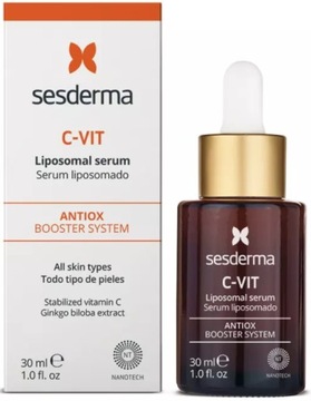 2x Липосомальная сыворотка SESDERMA C-VIT 30 мл