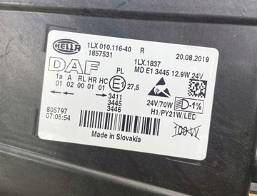 фото thumb №15, Daf xf 106 cf фара праві лампа повний led 1857531