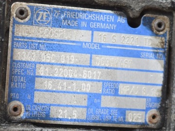 фото thumb №9, Коробка передач коробки передач з intanderem man zf 16 s 2221 td