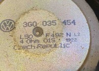 фото thumb №10, Динамік передніх лівих двері vw passat b7 аксесуар 365 3g0035454 2.0l