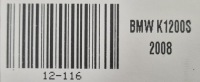 фото thumb №6, Bmw k 1200 s 04-08 k40 диск koło зад
