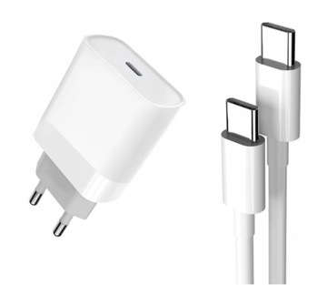 БЫСТРОЕ СЕТЕВОЕ ЗАРЯДНОЕ УСТРОЙСТВО TYPE-C 20W ДЛЯ IPHONE IPAD MACBOOK PRO И ДРУГОГО