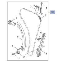 фото thumb №10, Opel оригинальный номер 12635447 набор цепи распределительного вала