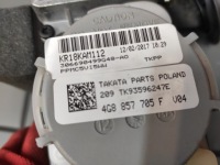 Audi a7 4g8 рестайлінг  a6 c7 ремінь ліве перед чорний натягувач pirotechnik справний Київ, фото thumb