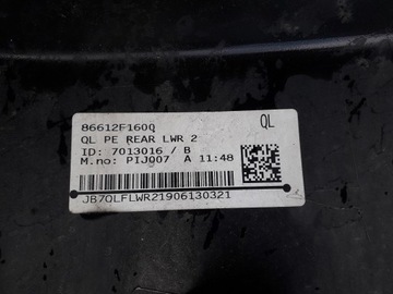 фото thumb №10, Kia sportage 4 iv рестайлинг 18- накладка спойлер бампера заднего 86612-f1600