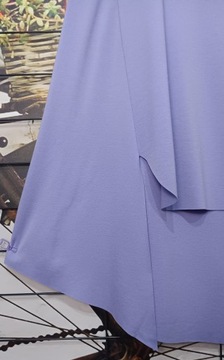 WŁOSKA TUNIKA STYL WENDY TRENDY WRZOS ASYMETRYCZNA 158C duża do 120 biust
