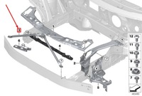 фото thumb №8, Mini cooper clubman f54 панель передний v-strut 51647351533 7351533