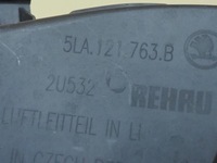 фото thumb №14, Skoda enyaq iv 2020 воздуховод воздуха 5la121763b