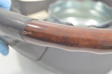 фото thumb №13, Кермо шкіра дерево mercedes w140 c140 s клас рестайлінг графітова сірий