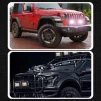 Лампа рабочая led 60w противотуманная фара прожектор фара автомобильный 12v 24v Доставка, фото thumb