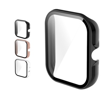 Etui ze szkłem 2w1 Pełna Ochrona Xiaomi Amazfit GTS 3 | Kolory do wyboru