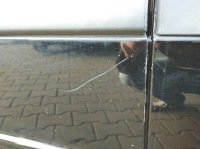 фото thumb №15, Nissan x-trail t30 двері перед ліва чорні kh3