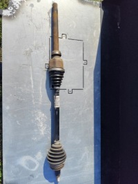 Купити Peugeot 408 ii citroen ds4 ii привідний вал права сторона довга 9834840980, фото thumb