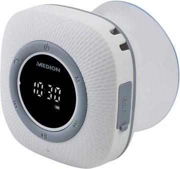 ДИНАМИК BLUETOOTH ДЛЯ ВАННОЙ MD43881 FM-РАДИО IPX6