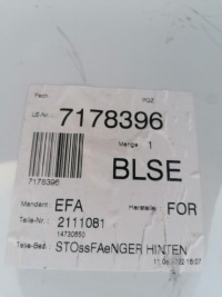 фото thumb №5, Ford galaxy mk4 бампер задня новий oryg.