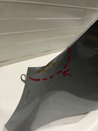 фото thumb №7, Крило праві переднє перед volvo v60 i / s60 ii замінник