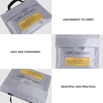 Огнестойкие аккумуляторные сумки Lipo