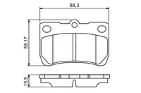 фото thumb №1, Bosch гальмівні колодки гальмівні lexus gs 450h gws191. grs1
