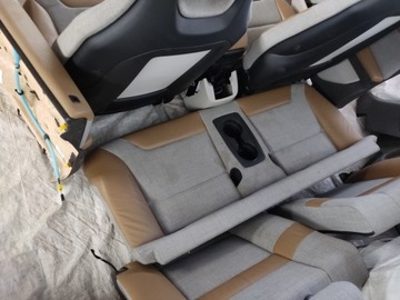 фото thumb №7, Bmw i3 i01 салон сиденья подогрев диван туннель обивка solaric cassia