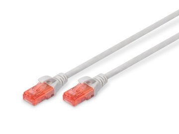 Сетевой кабель LAN UTP Cat.6 Ethernet 1 Гбит/с, 2 метра