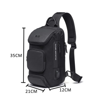 Moda МУЖСКАЯ НАСТЕННАЯ СУМКА, РЮКЗАК USB