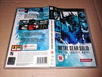 Цифровой графический роман Metal Gear Solid — выпуск в Великобритании — Sony PSP