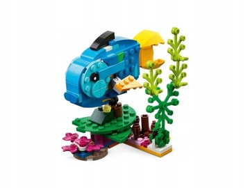LEGO Creator 3 в 1 Экзотический попугай 3 в 1 LEGO БЛОКИ ПТИЦА РЫБА БЛОКИ