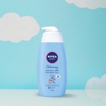 NIVEA BABY жидкий детский шампунь для ванны 4 шт.