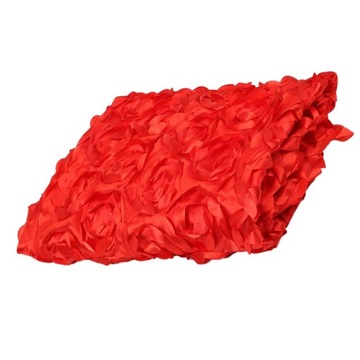 140*190 cm Rose Flower Wedding Floor Dywan Czerwony