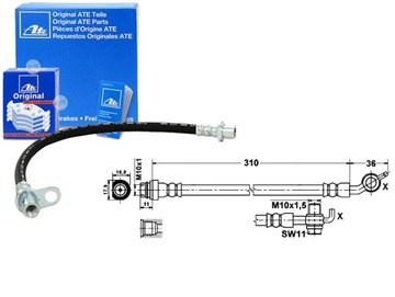 фото thumb №1, Шланг тормозной ate 1380835 1452070 6g912282df 1