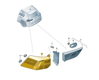 фото thumb №1, Задня лампа led права зовнішня vw golf oe: 5h0945096c