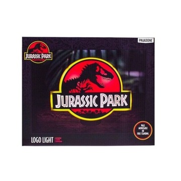 Lampka Jurassic Park - Logo (wysokość: 22,50 cm) - PALADONE