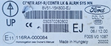 фото thumb №10, Ford fiesta mk7 vii 7 1.4 блок керування двигуна замок запалювання модуль bv21-12a650-gc