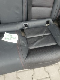 фото thumb №14, Салон середина сидіння заднє сидіння шкіра amg w176 a176