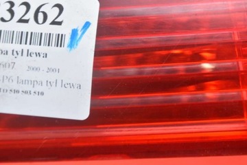 фото thumb №9, Лампа левая зад задняя 2543g peugeot 607 sedan 00-04