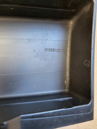 фото thumb №8, Кронштейн na чашка бардачка роз'єм 12v mercedes a-kl w169 a1698100179 оригінальний номер eu