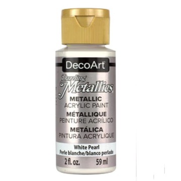 FARBA METALICZNA Dazzling Metallics - white pearl - biała perła