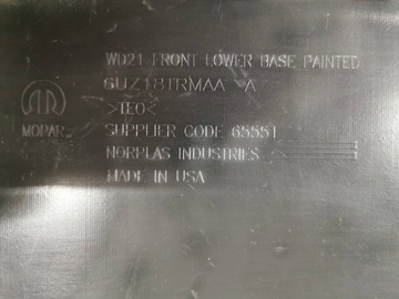 фото thumb №16, Накладка, диффузор, спойлер нижний бампера передней dodge durango 8.009