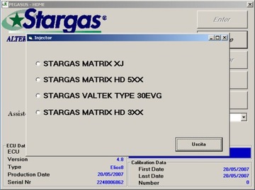 ИНТЕРФЕЙС RS232 для сжиженного нефтяного газа (COM) для Stargas POLARIS ELIOS