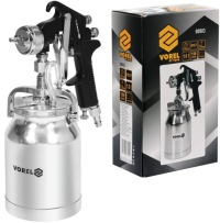 PISTOLET NATRYSKOWY MALARSKI LAKIERNICZY HVLP 1000ML Z DOLNYM ZBIORNIKIEM