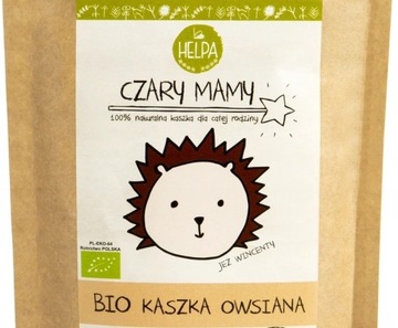 ОРГАНИЧЕСКИЕ ОВСЯНЫЕ КРУПКИ 200 г - HELPA