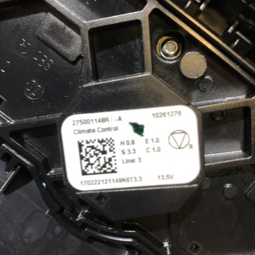 фото thumb №9, Dacia duster ii панель кондиционера управление napędy 283e82190r 275001148r