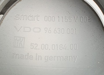 фото thumb №5, Решітка повітропровід smart fortwo 450 0001155v008